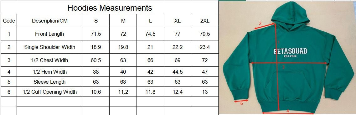 Size guide