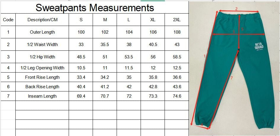 Size guide