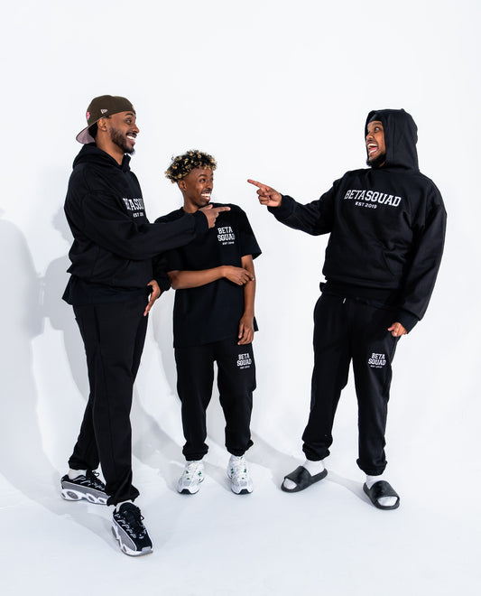 Beta Squad Established Joggers - Black